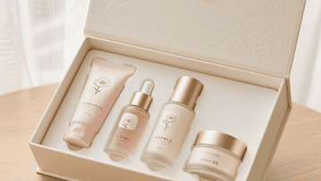 Camellia yeast skincare set, amino acid cleanser, fermented yeast toner, anti-aging essence, barrier cream, oily skin repair, sensitive skin care, antioxidant skincare, 2025 best skincare products